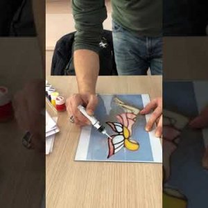 Vitray Çalışması Nasıl Yapılır? Vitray yapımı nedir? (Cam Boyama Sanatı)